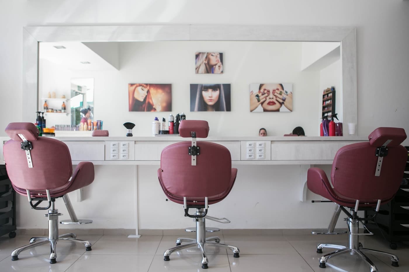 Espacio de atención de belleza